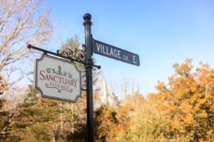 Sanctuary Village street sign