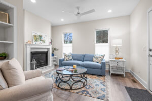 Living room in Balsam Gap