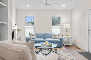 Living room in Balsam Gap