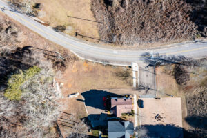 Aerial view of Sanctuary Village