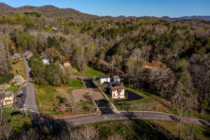 Aerial photo of Sanctuary Village in Spring 2024