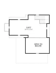 Floorplan of the Pigeon River home on Homesite 14 in Sanctuary Village