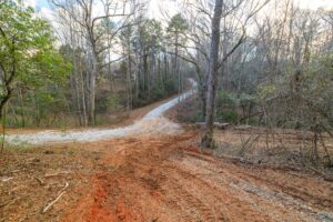 View of right corner of Homesite 33 from Village Circle West