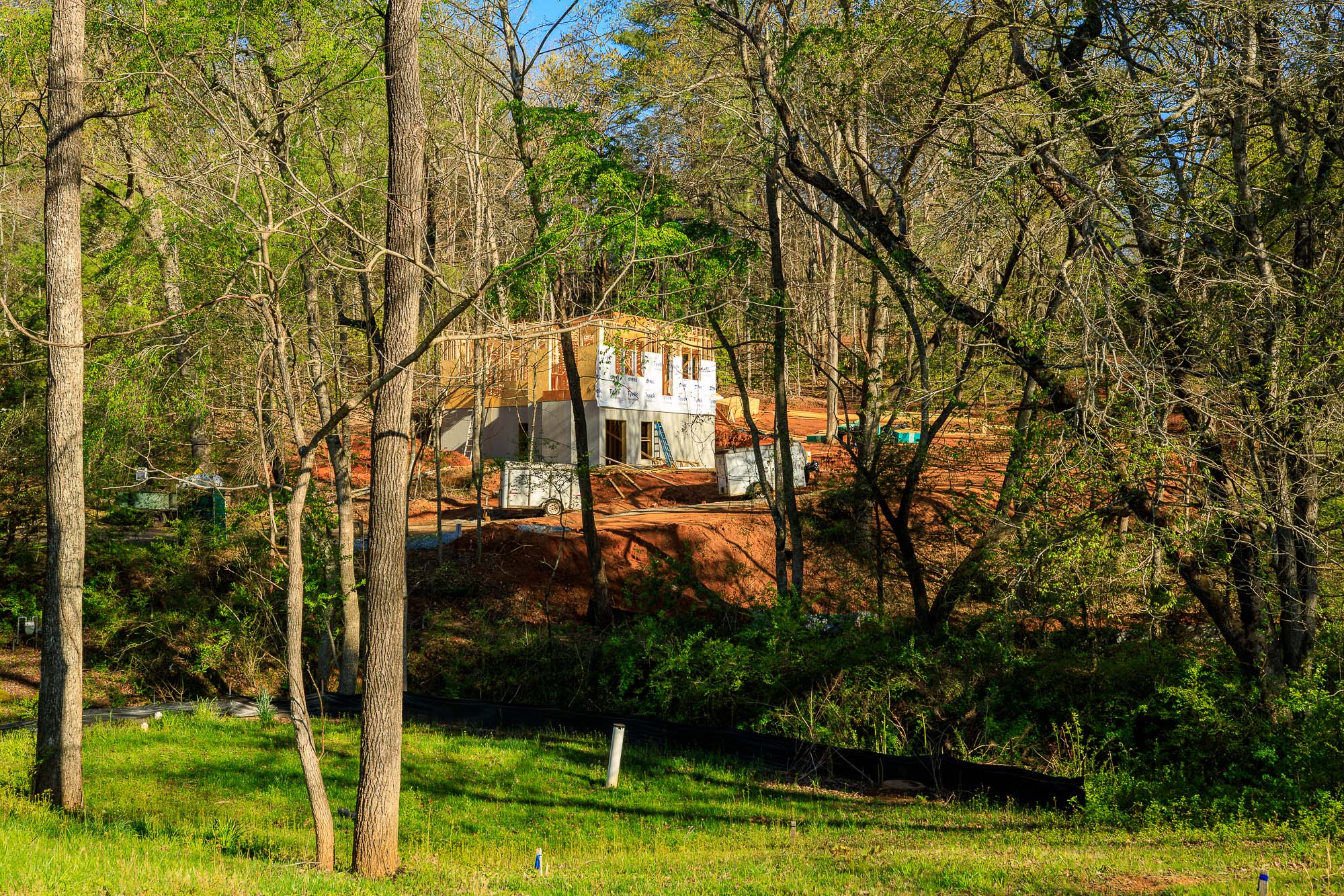 New Home Construction Progress at Sanctuary Village