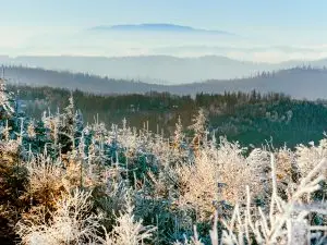 great smoky mountains in winter