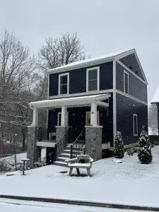 Blue Ridge in the winter