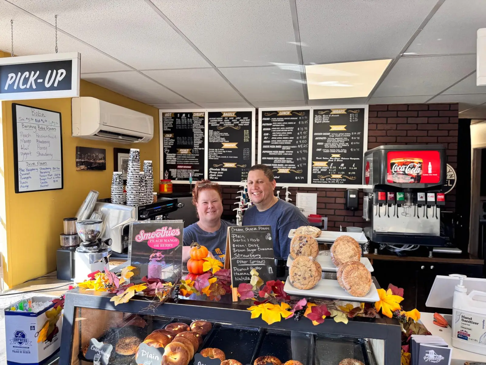 Brooklyn bagels downtown Franklin