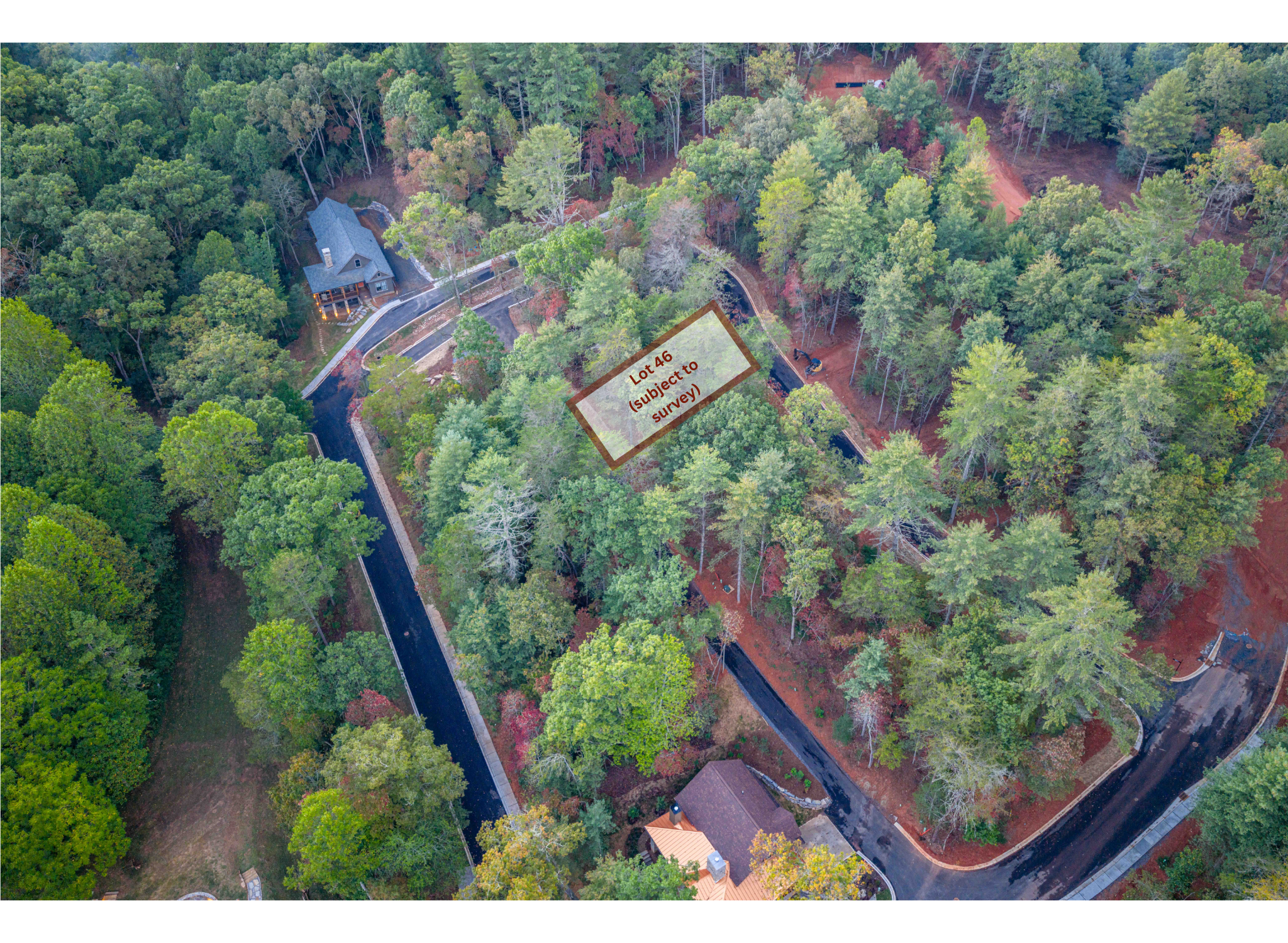 Lot 46 aerial view