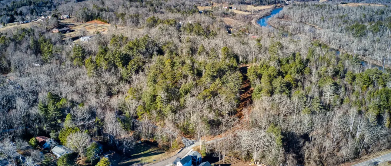 Aerial view of Sanctuary Village January 2024