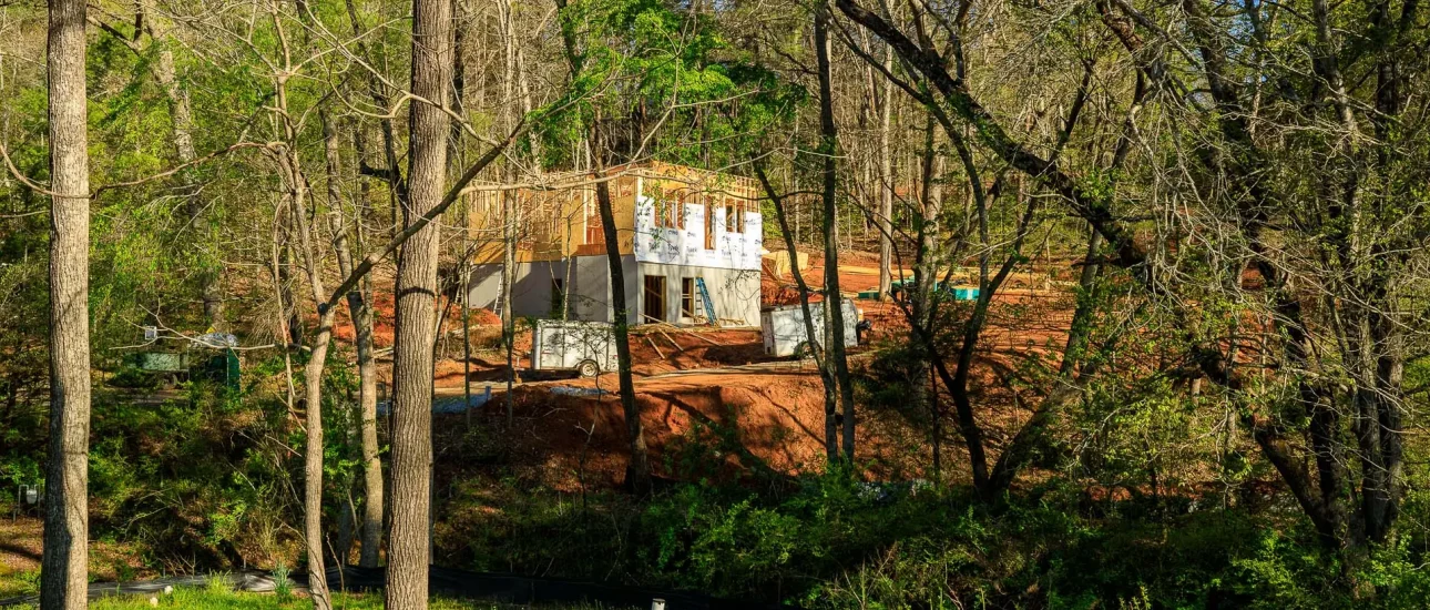 New Home Construction Progress at Sanctuary Village