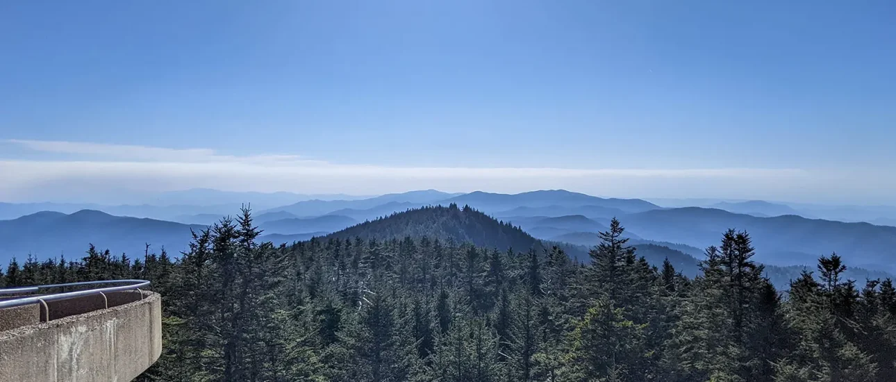Kuwohi, previously Clingman's Dome, the highest peak in the Smokies