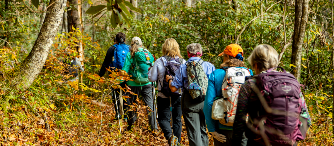 Hiking is a great way to spend time outdoors in Western North Carolina