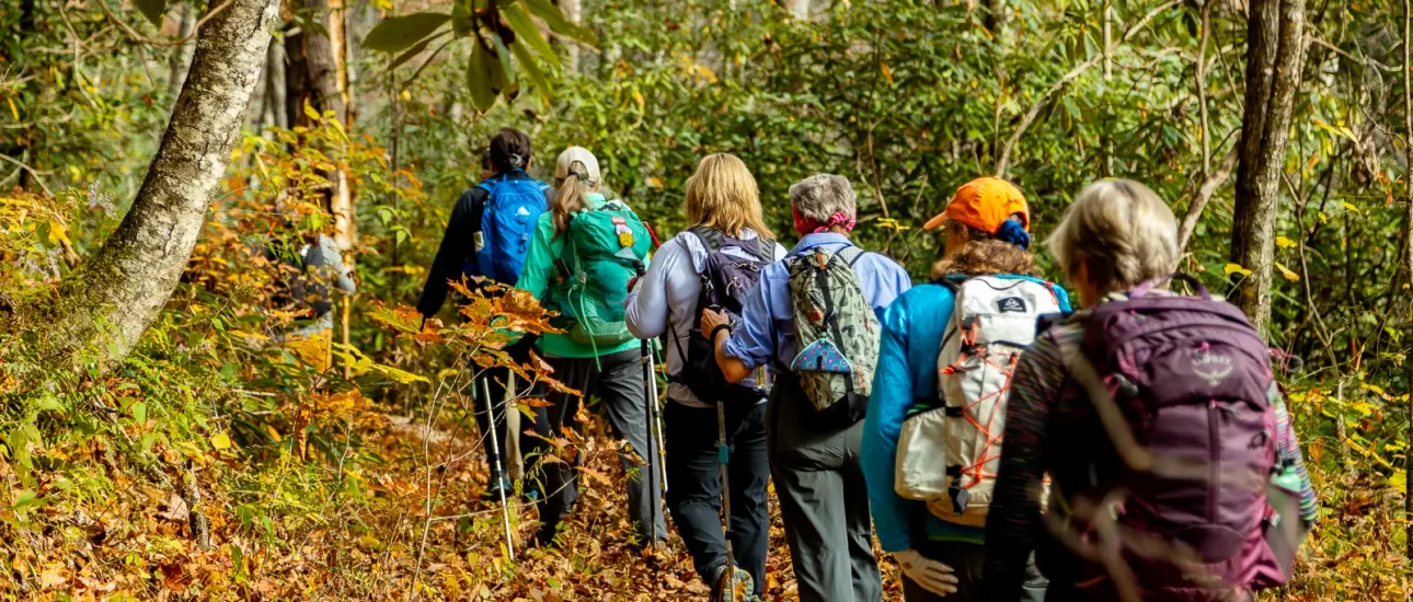 Hiking is a great way to spend time outdoors in Western North Carolina