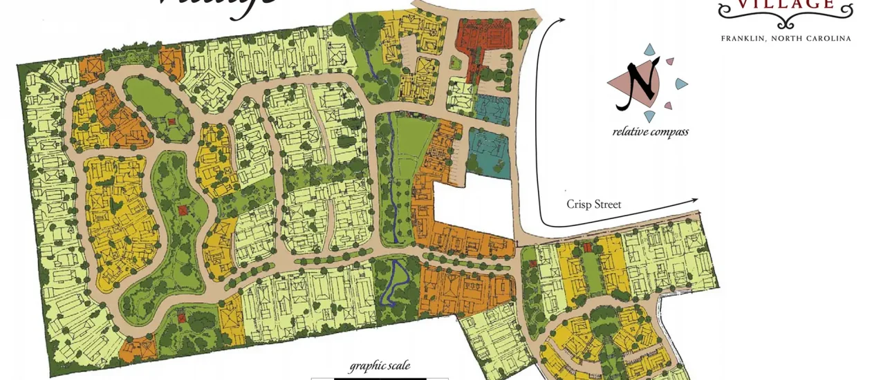 Sanctuary Village Master Plan Illustrated Map - Subject to Change