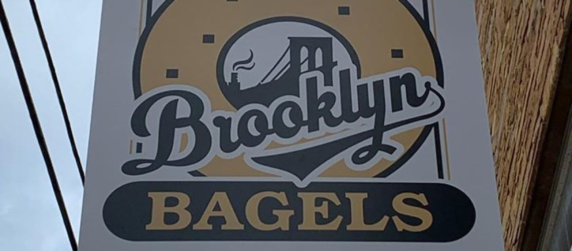 brooklyn bagels nyc sign