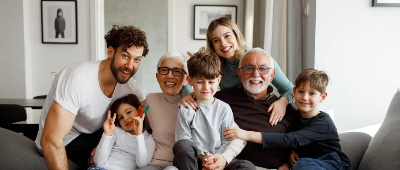 cheerful-multigeneration-family