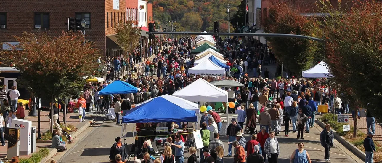 Festivals in Downtown Franklin, NC